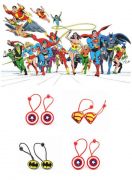 Superhrdinové gumička do vlasů dětská 1ks | Batman, Kapitán Amerika, Superman