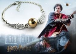 náramek Harry Potter Zlatonka | stříbrný, bronzový, bílý