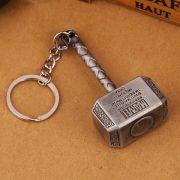 Marvel přívěsek Thorovo kladivo (Mjolnir) klíčenka | bronzový malý, stříbrný malý, stříbrný velký