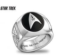 pánský prsten Star Trek znak Hvězdné flotily (Starfleet Command Division) | Velikost 10, Velikost 9