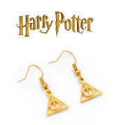 náušnice Harry Potter Relikvie smrti zlaté