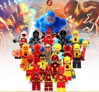 The Flash Blocks Bricks Lego figurka Flash | se štítem White Lantern, varianta 1, varianta 2, varianta 3