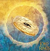 Jeden prsten Prsten moci Pán prstenů zlatý s řetízkem | velikost 6, velikost 7