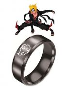 ocelový prsten Naruto Logo Akatsuki
