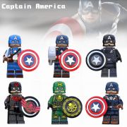 The Avengers Blocks Bricks Lego figurka kapitán Amerika | varianta 1, varianta 2, varianta 3, varianta 4